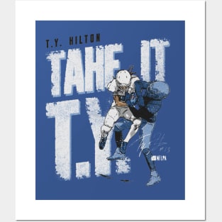 T.Y. Hilton Indianapolis Take It Posters and Art